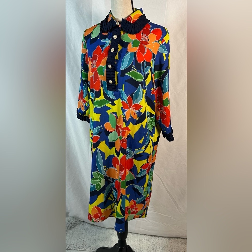 CobyCo Colorful Floral Dress ❤️💙 - Picture 10 of 15